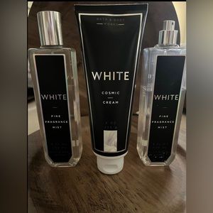 3 PC BBW WHITE COSMIC